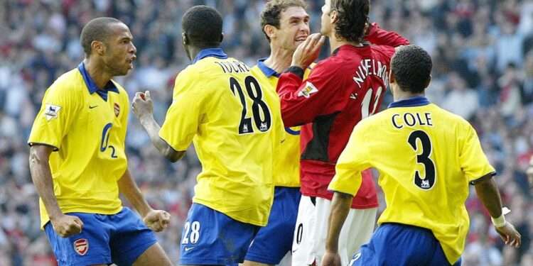 Arsenal icon Martin Keown still gets abuse from Man Utd fans for Ruud van Nistelrooy incident