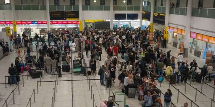 Covid excuse rears its head again! Virus blamed for travel chaos at Gatwick airport