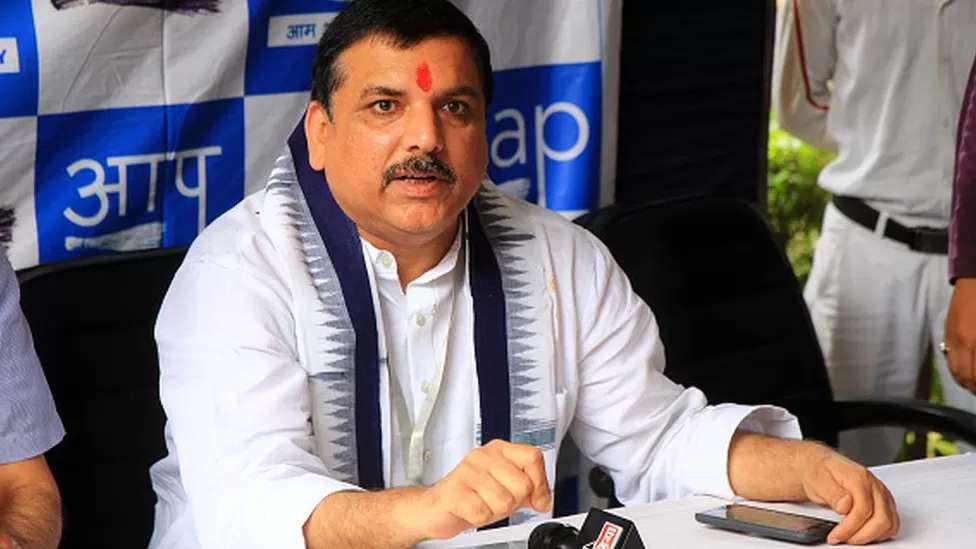 Delhi: India opposition MP Sanjay Singh raided over corruption claims