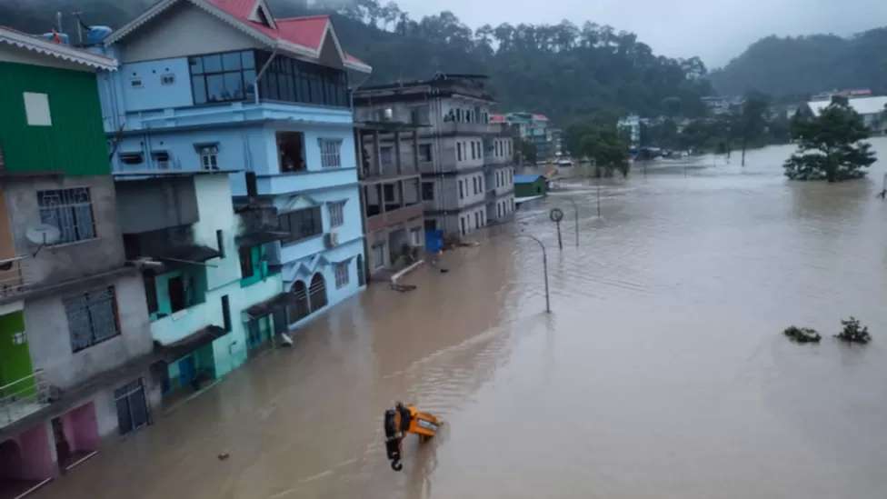Sikkim cloud burst: At least 23 Indian troops missing after flash floods