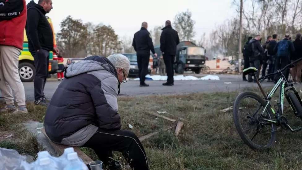 Ukraine war: ‘Every family’ in Hroza village affected by missile attack