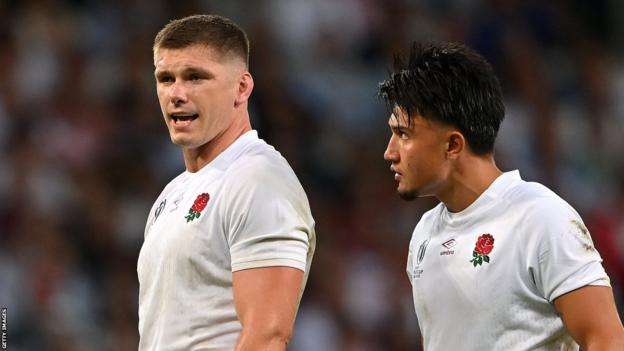Owen Farrell replaces George Ford at fly-half for England's Rugby World Cup quarter-final