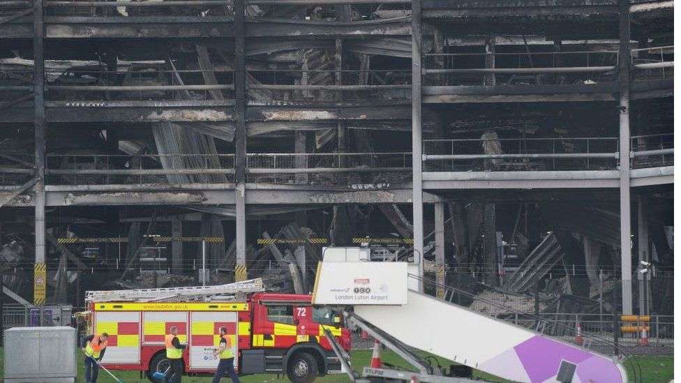 Luton Airport fire: More than 16,000 customers contacted