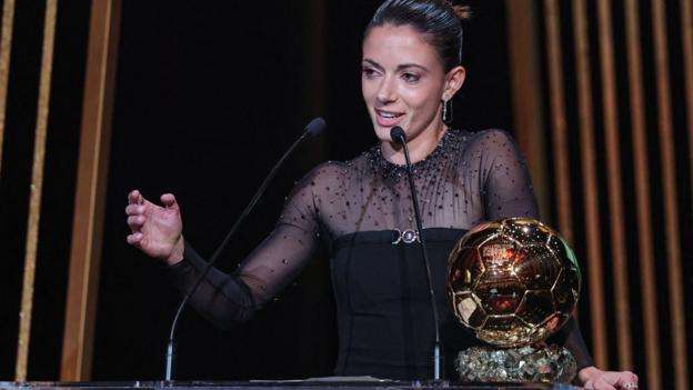 Spain's Bonmati wins Women's Ballon d'Or for first time