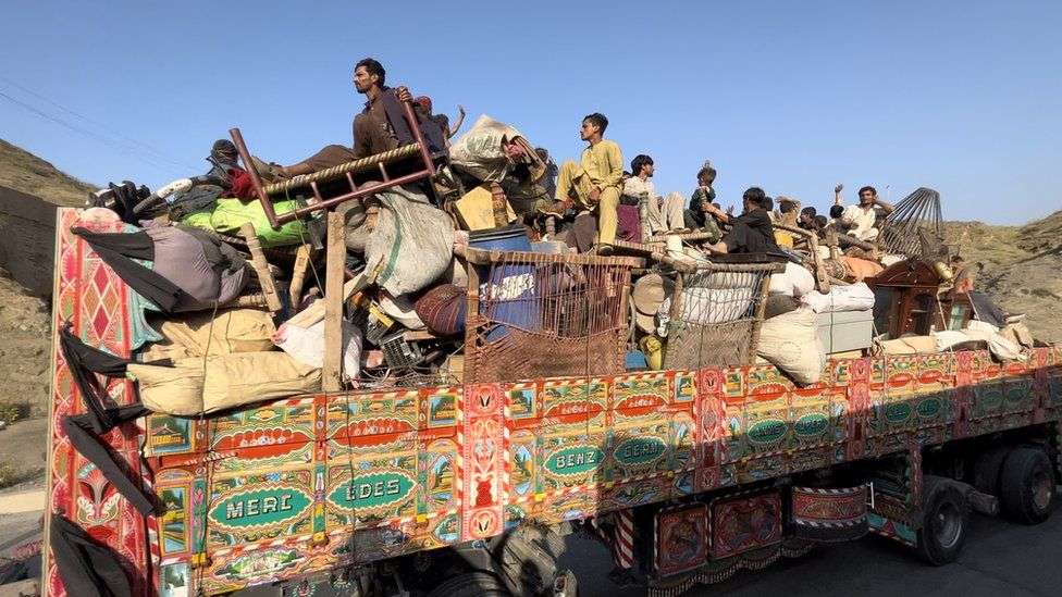Afghan refugees forced to leave Pakistan say they have nothing