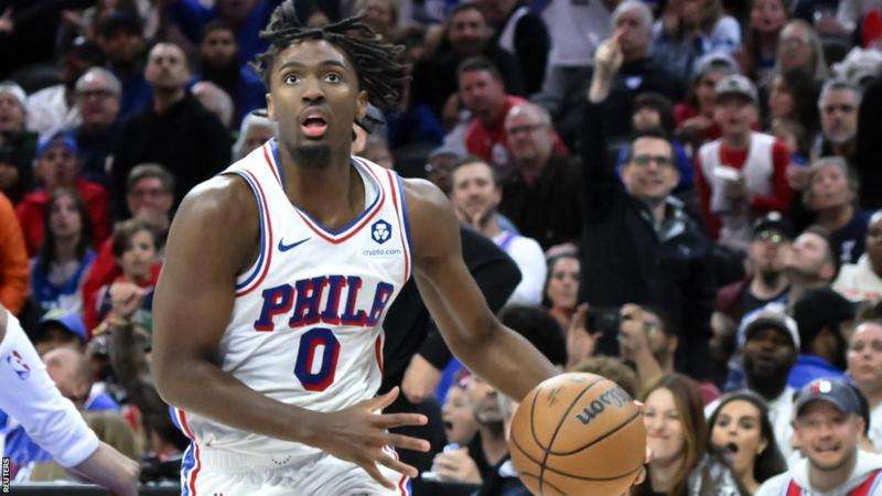 Tyrese Maxey message for Kelly Oubre Jr after career-high 50 points in win against Indiana Pacers
