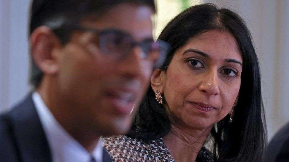 Suella Braverman accuses Rishi Sunak of betrayal in scathing letter