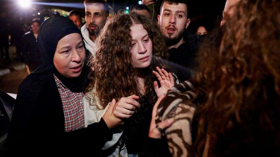 Palestinian activist Ahed Tamimi freed by Israel