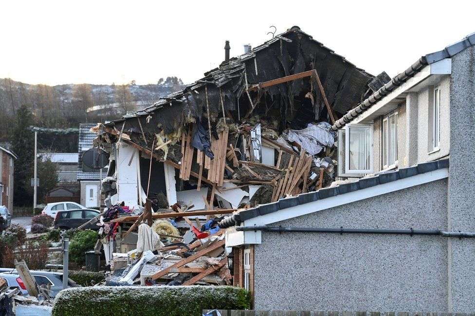 Man, 84, dead after explosion destroys house in Edinburgh