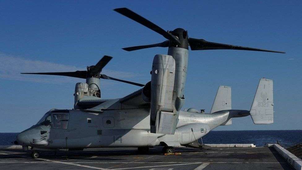 US grounds entire Osprey fleet after fatal crash in Japan