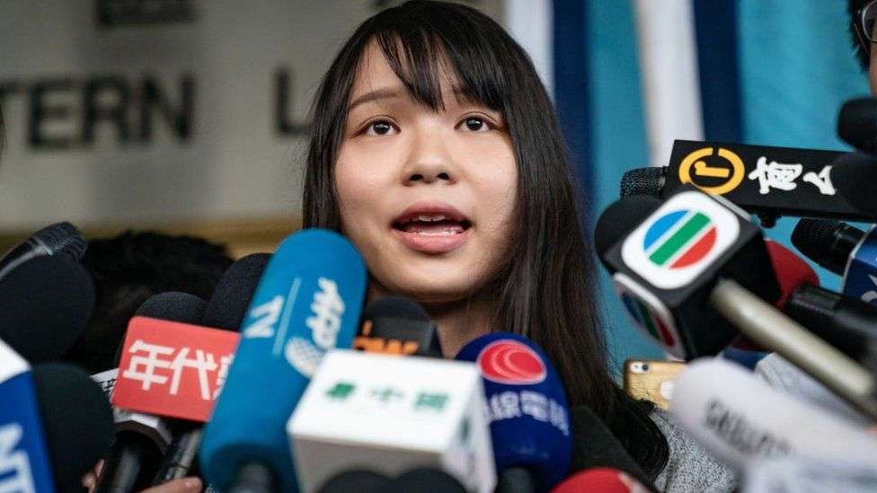 Agnes Chow: Fugitive activist says Hong Kong is now a 'place of fear'