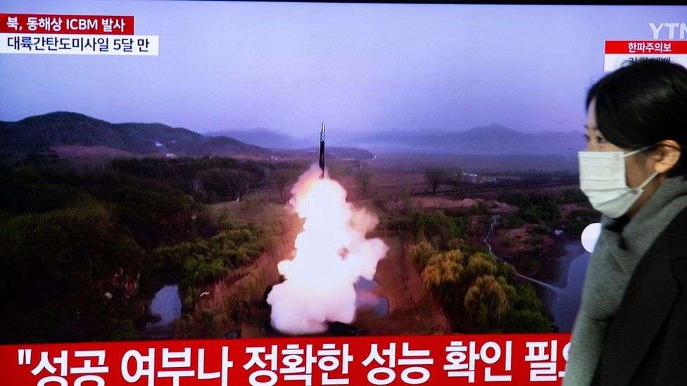 North Korea fires most powerful long-range missile after South Korea-US meeting