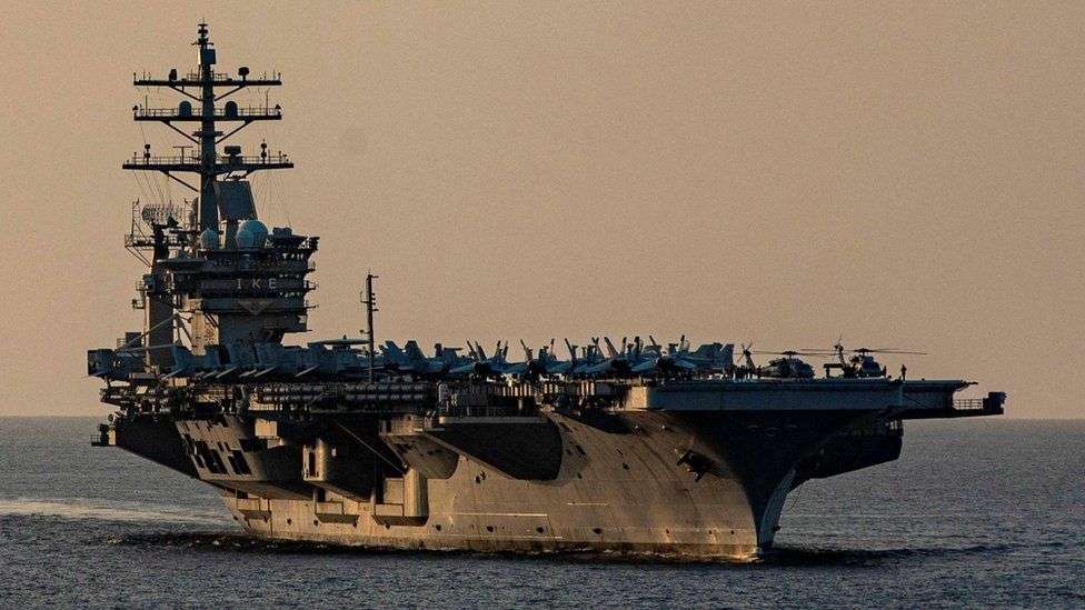US Navy helicopters destroy Houthi boats in Red Sea after attempted hijack