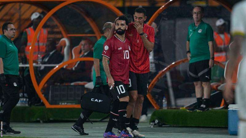 Afcon 2023: Liverpool forward Mohamed Salah misses Egypt's next two games with hamstring injury