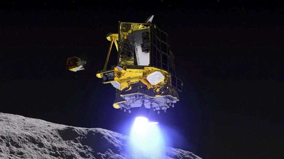 Japan lands on Moon but glitch threatens mission