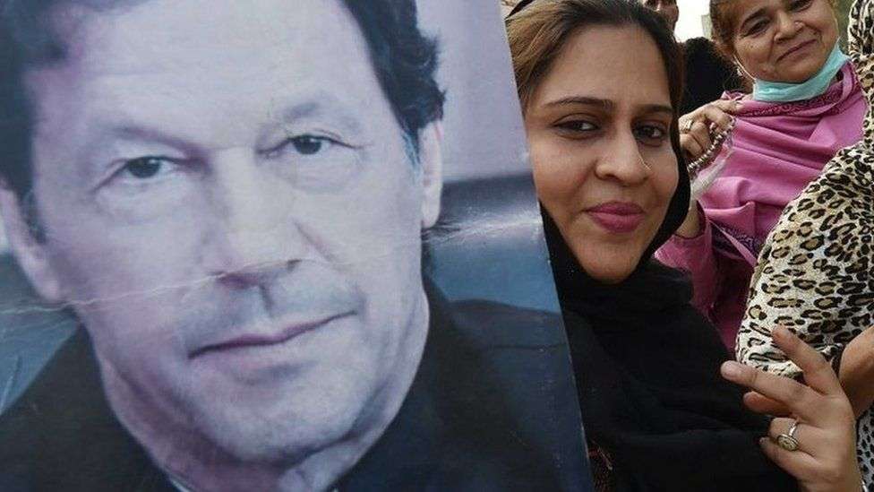 Imran Khan: Pakistan former PM jailed in state secrets case as election looms