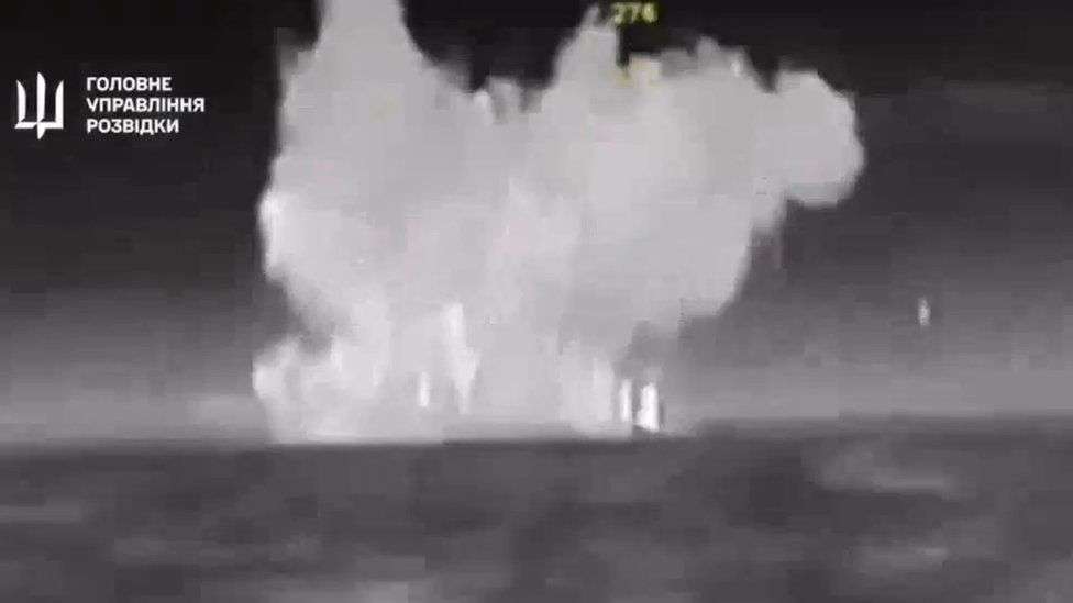 Ukraine 'hits Russian missile boat Ivanovets in Black Sea'
