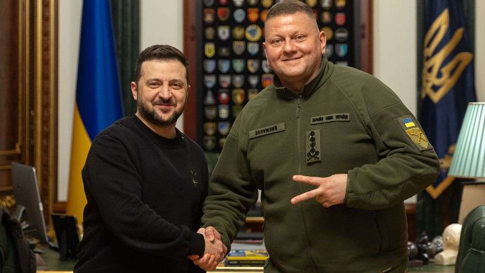 Zelensky sacks Ukraine's commander-in-chief Valerii Zaluzhnyi