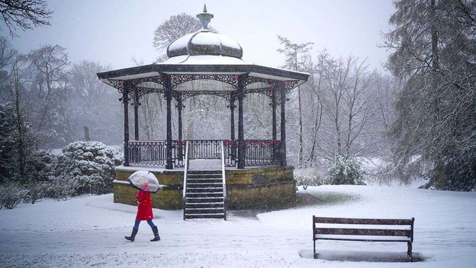 UK weather: Warnings across country for snow and floods