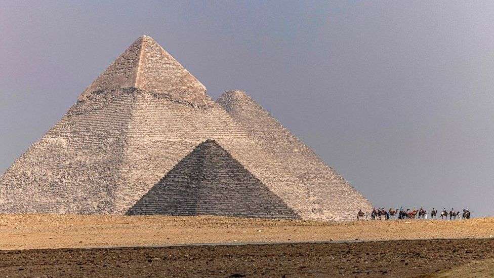 'They've both got pyramids': Biden gaffe sparks memes