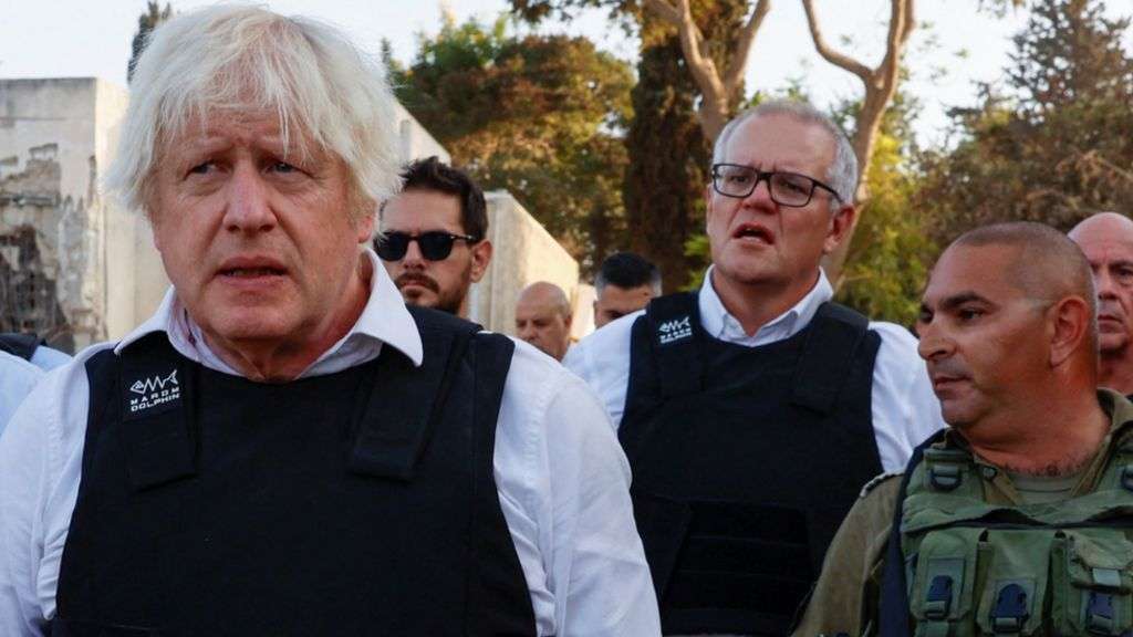 Boris Johnson: Shameful to call for UK to end arms sales to Israel