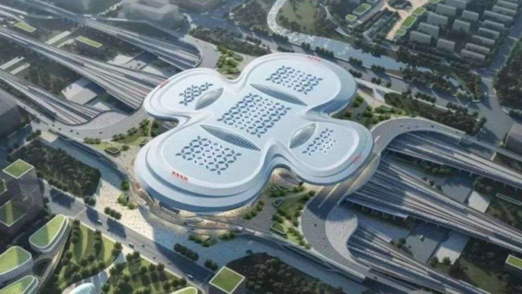 Chinese internet amused by building that looks like sanitary pad