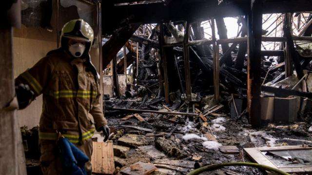 Borsen fire: Denmark endures its own Notre Dame devastation