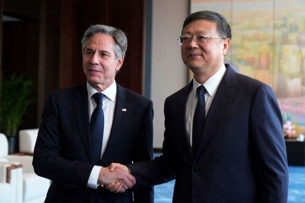 Blinken arrives in China as relations crackle with tension
