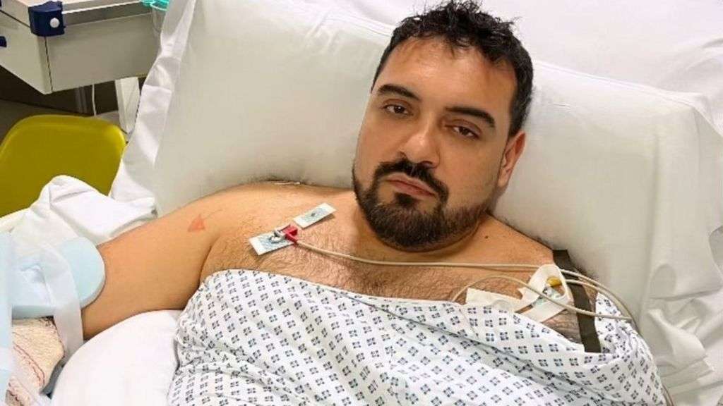 Hainault sword attack victim thanks NHS for saving his life