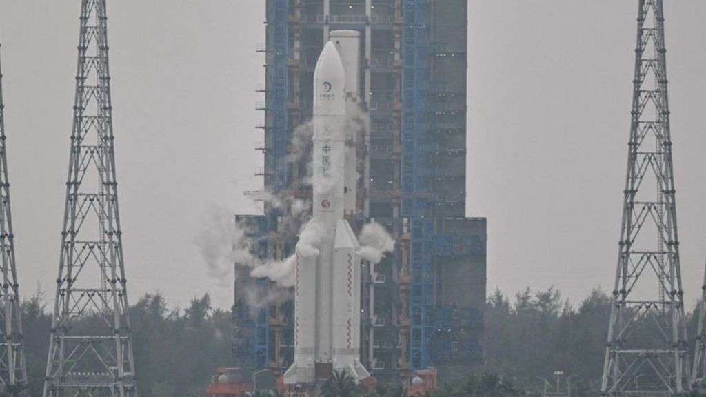 China rocket blasts off for far side of Moon