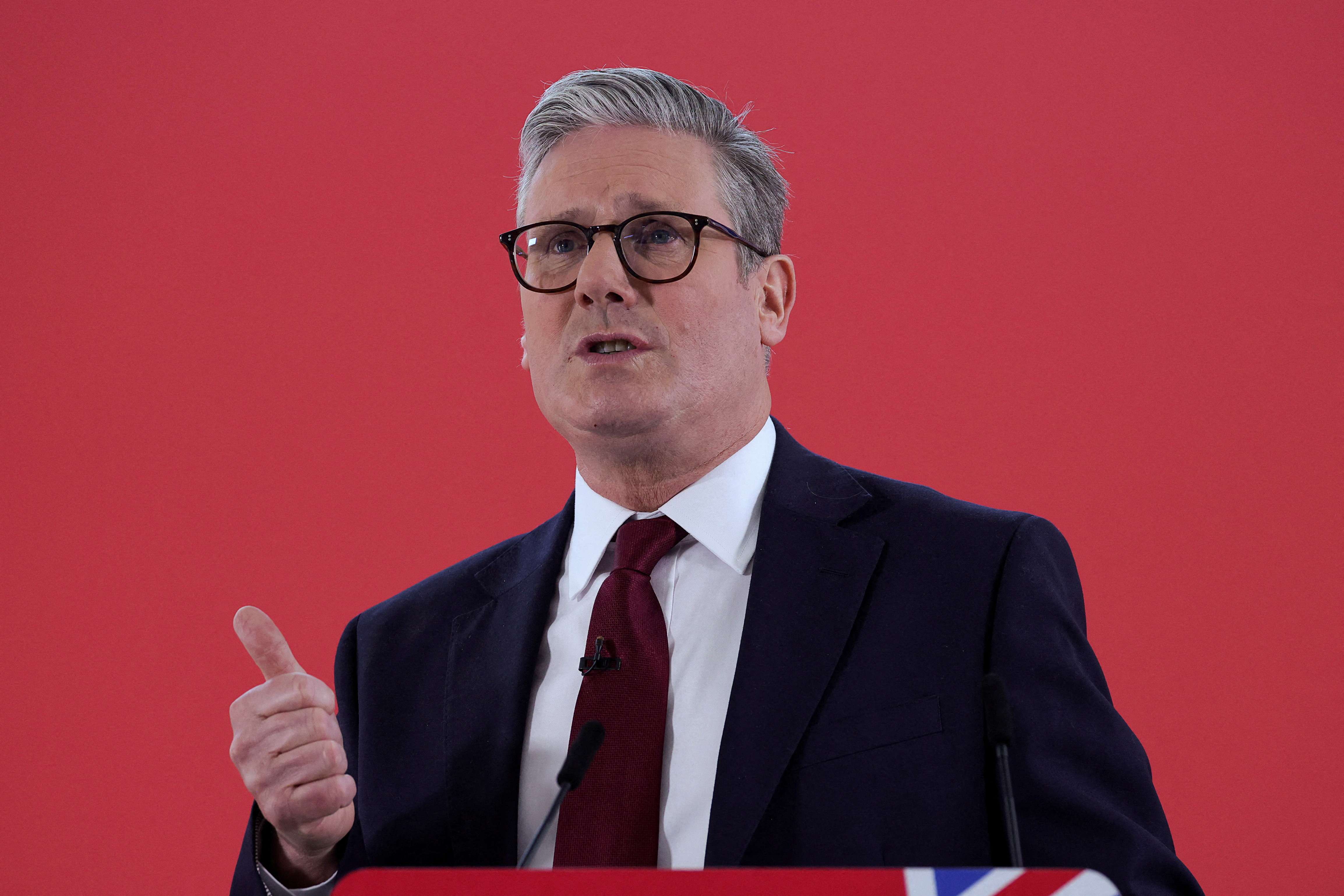 Keir Starmer sets out what Labour would do first if it wins election