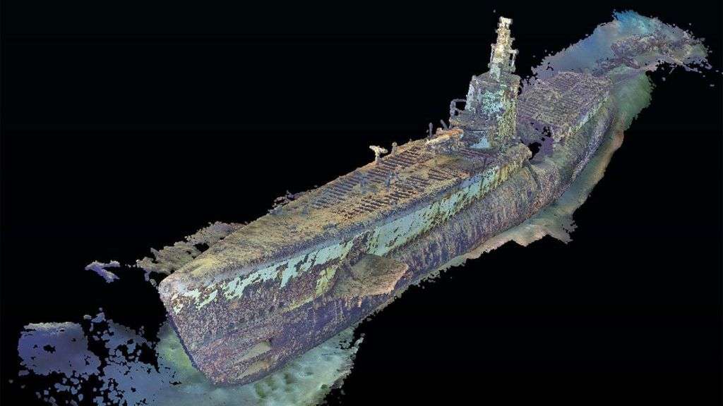 Wreckage of US World War Two submarine found after 80 years