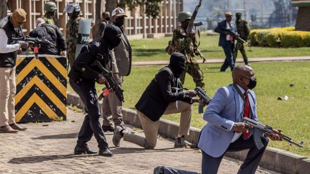 Was there a massacre after Kenya's anti-tax protests?