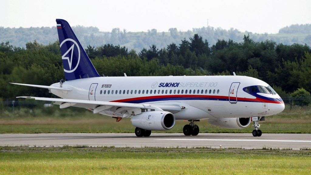 Russia passenger jet crashes near Moscow during test flight