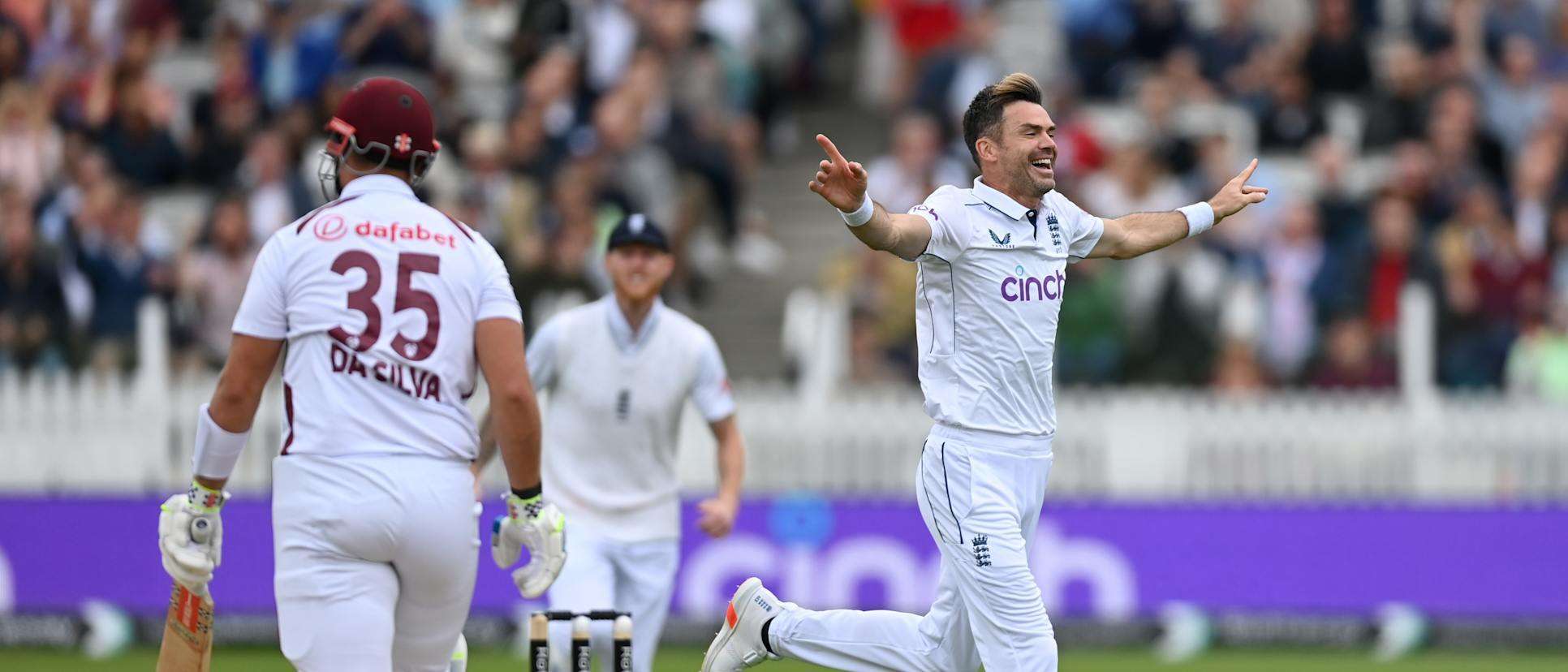 James Anderson bows out on a high as England thump West Indies at Lord's