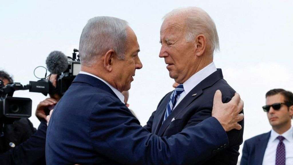 Netanyahu faces delicate balancing act in US after Biden exits race