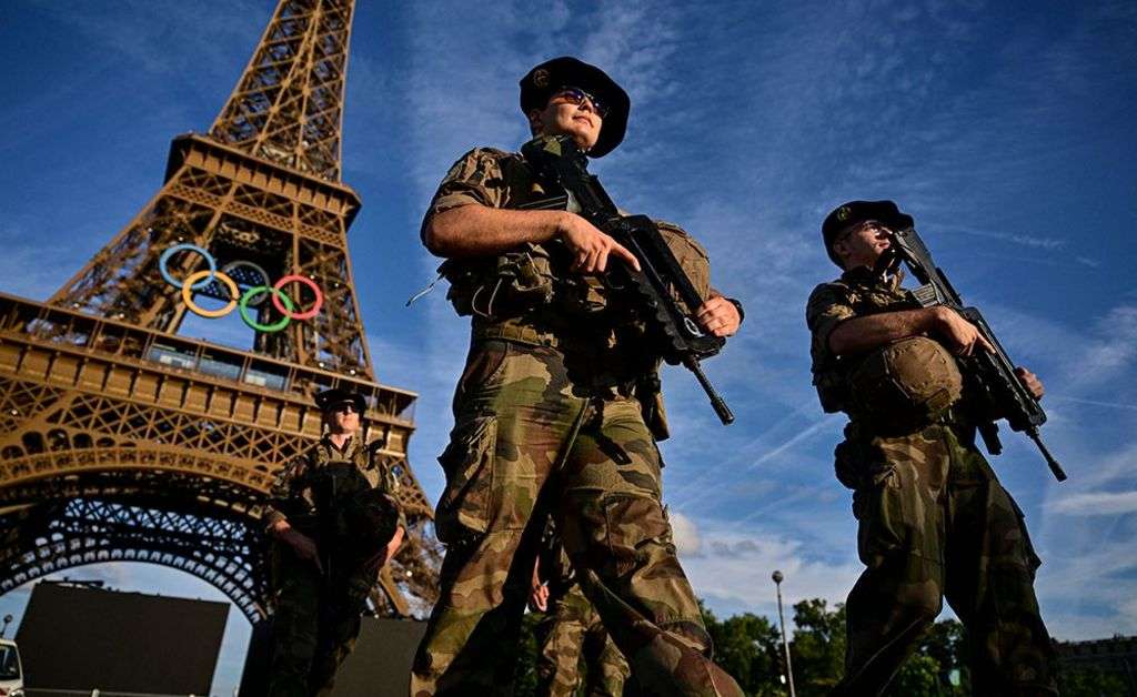 As the Olympics nears, Paris puts 75,000 troops on the streets