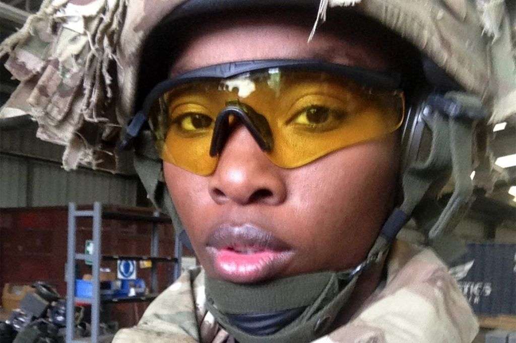 Army racism apology to black ‘poster girl’ soldier