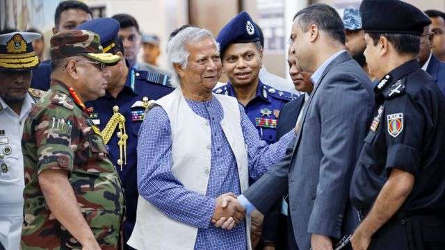 Yunus sworn in as interim Bangladesh leader