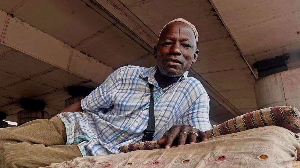 I've been sleeping under a bridge in Lagos for 30 years