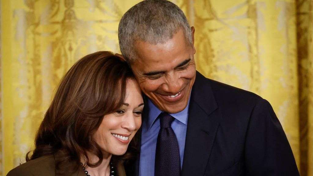 Key moments when Harris and Obama's political paths crossed