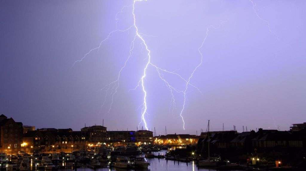 Thunderstorm warning for England and east Wales