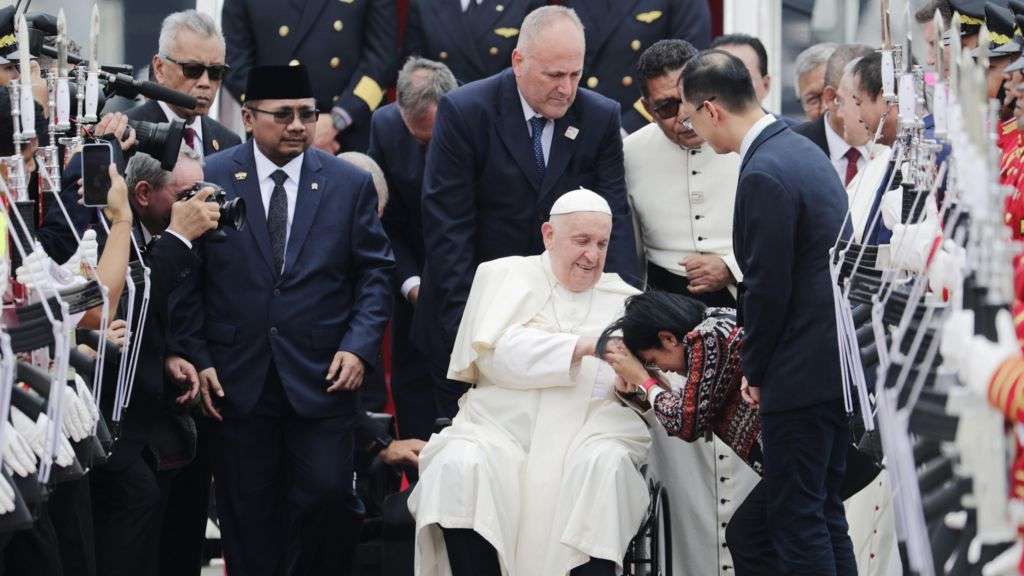 Pope Francis begins historic Asia Pacific trip