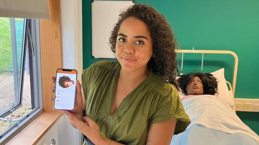 Student creates app to improve care for black babies