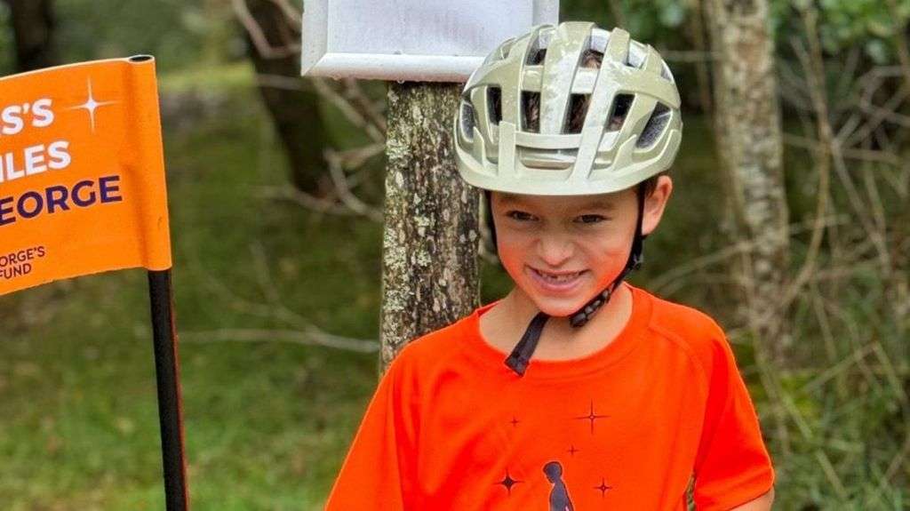 Boy completes challenge in best friend's memory