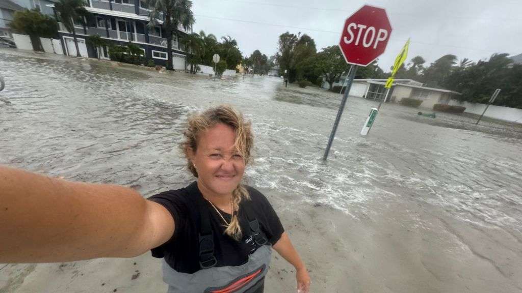 'I swam out of my home' - Floridians reel from Helene