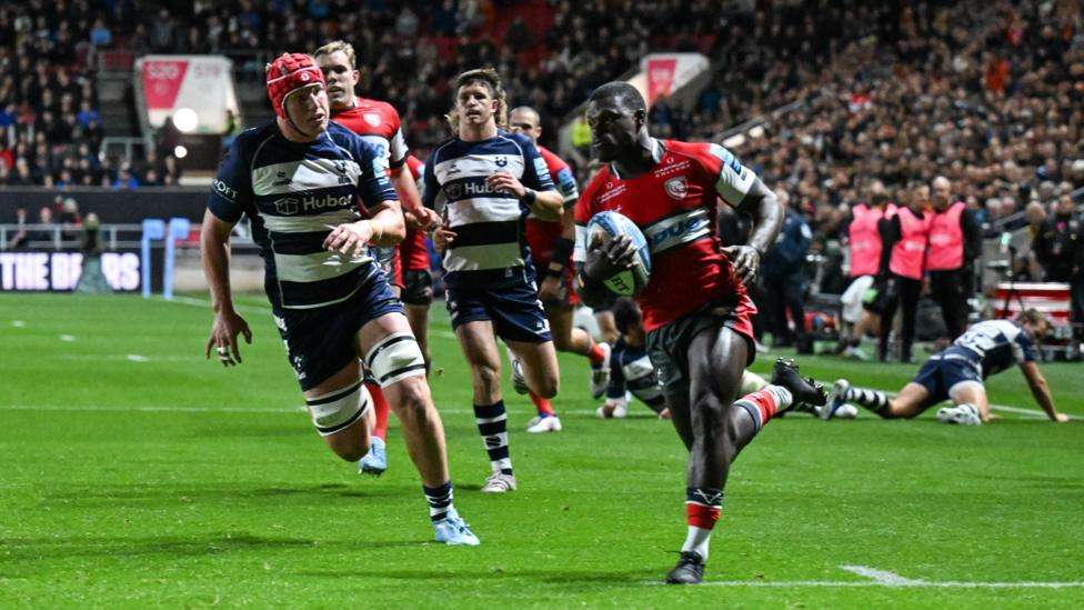 Wade hat-trick helps Gloucester beat Bristol in thriller