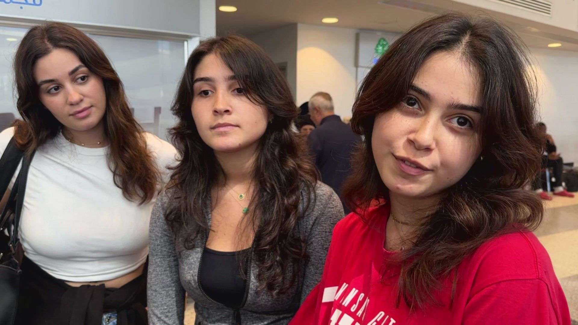 Leaving 'only choice' say sisters on Beirut flight