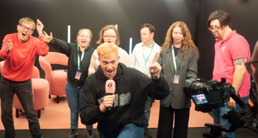 The TV station in Norway that uses reporters that all have learning disabilities - easy English version