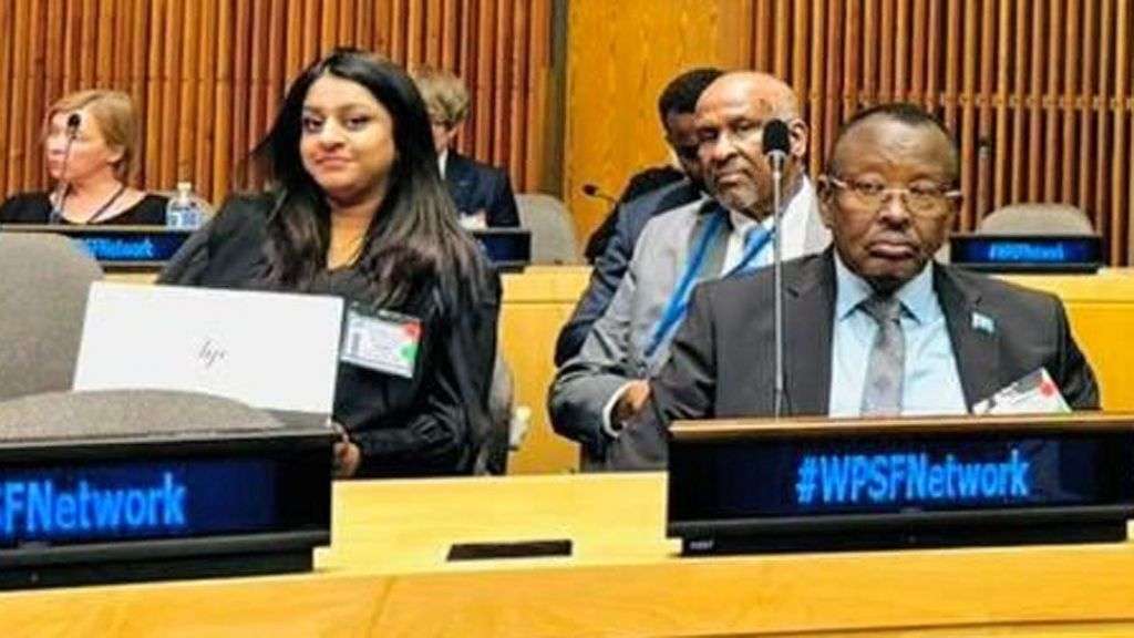 Backlash over photos of Somali men at UN women’s conference